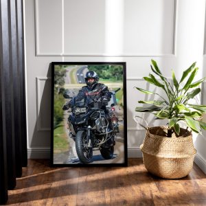 Porta Retrato padrão de madeira com vidro